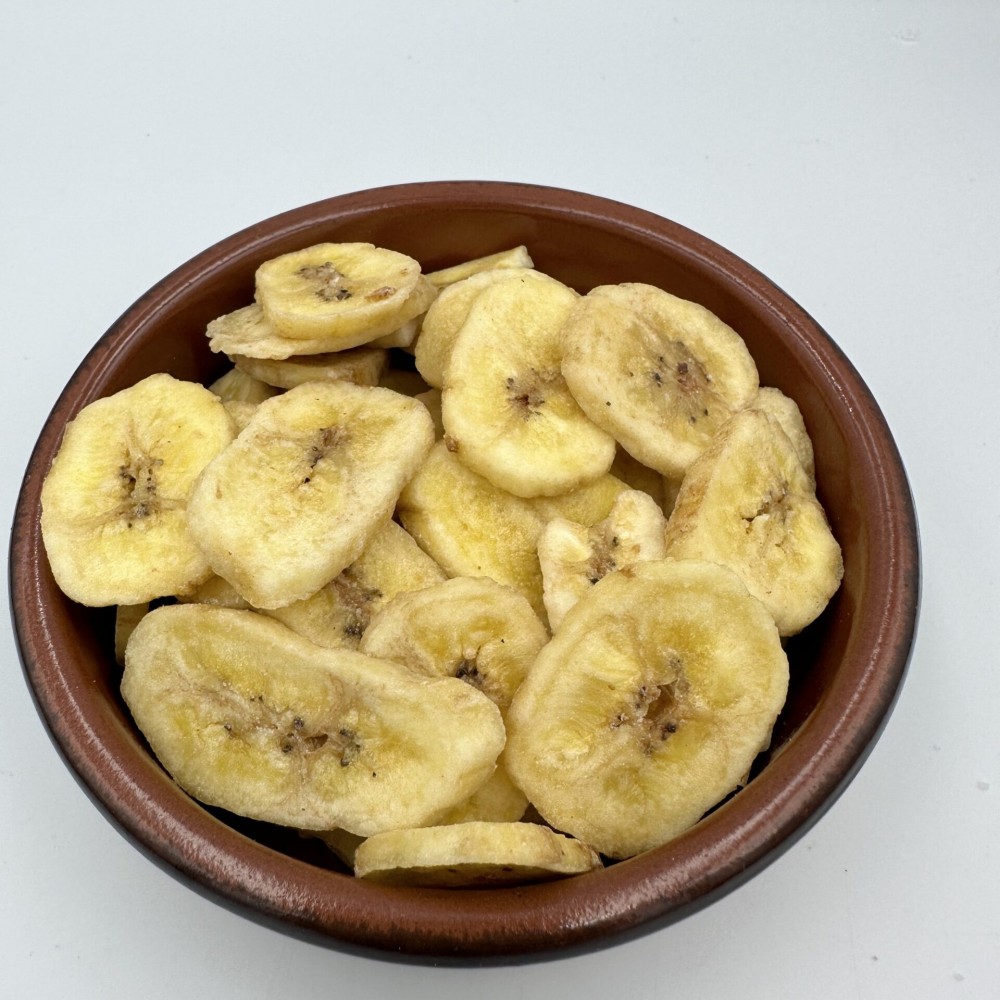 100%  Dried Banana Chips - Superior Quality Naturally Delicious Crispy Snack ( Roasted with Butter )