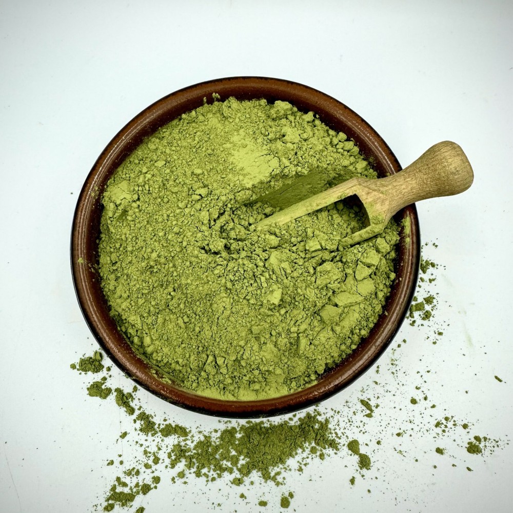 100% Organic Matcha Green Tea Powder - Camellia sinensis - Superior Quality Herbal tea {Certiried Bio Product}
