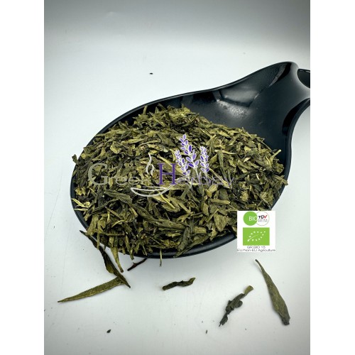 100% Organic Chinese Sencha Green Tea Loose Leaf - Camellia Sinensis - Superior Quality Herbal tea {Certified Bio Organic}