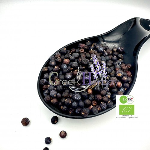 100% Organic Juniper Berries Loose Herbal Tea - Juniperus Communis - Superior Quality Herbs&Dried Berries {Certified Bio Product}