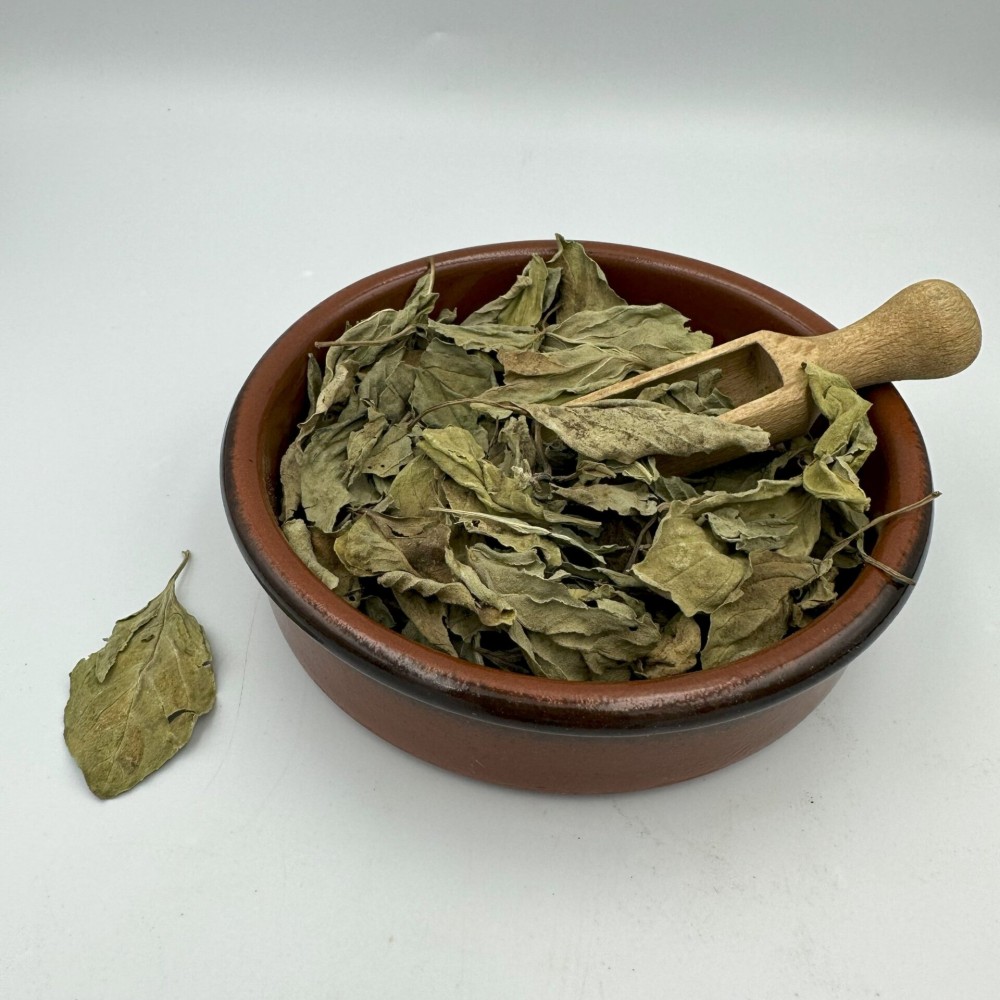 100% Organic Greek Basil Dried Leaves - Ocimum Basilicum - Superior Quality Herbs&Spice {Certified Bio Product}