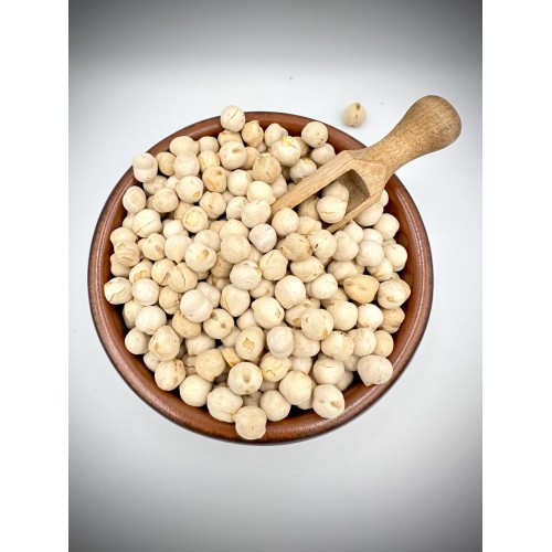 Whole White Chickpeas (Roasted-Salted) Traditional Crispy Snack - Superfood Nuts
