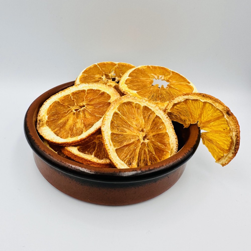 100% Greek Dried Orange Slices| Dehydrated Whole Orange Slices | Citrus Sinensis | Dry Scented - Edible Fruit | Superior Quality