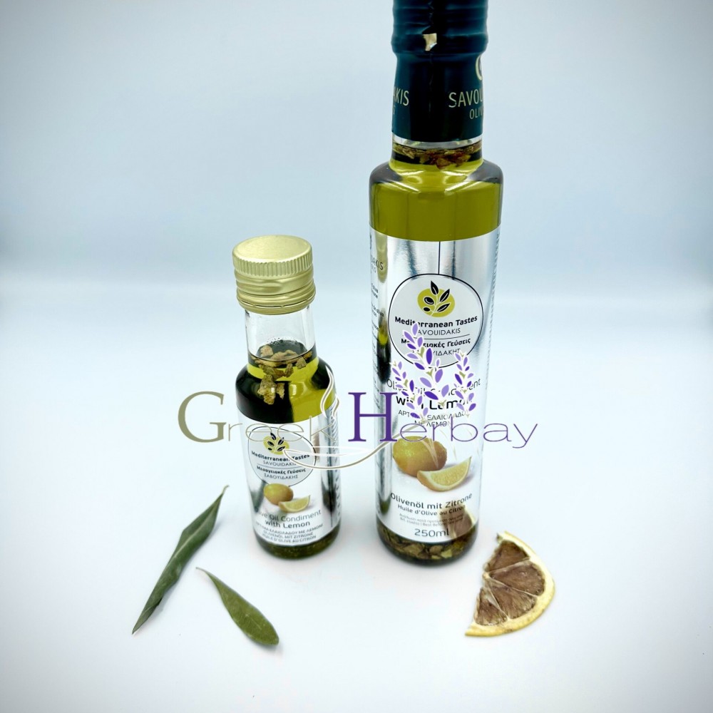 Greek Olive Oil Condiment With Lemon - Superior Quality Olive Oil Condiment