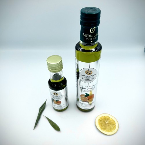 Greek Olive Oil Condiment With Orange - Superior Quality Olive Oil Condiment
