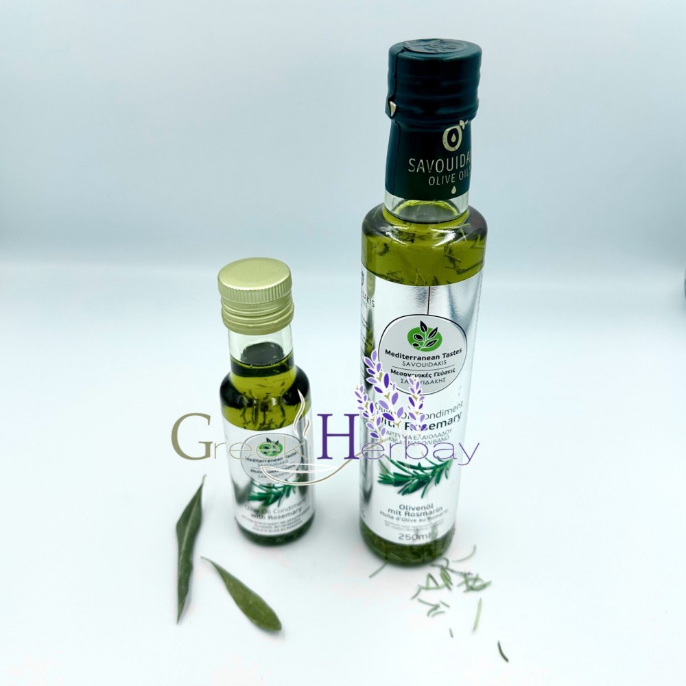 Greek Olive Oil Condiment With Rosemary - Superior Quality Olive Oil Condiment