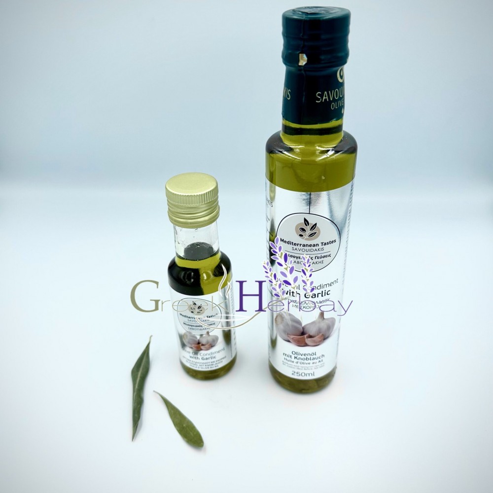 Greek Olive Oil Condiment With Garlic - Superior Quality Olive Oil Condiment