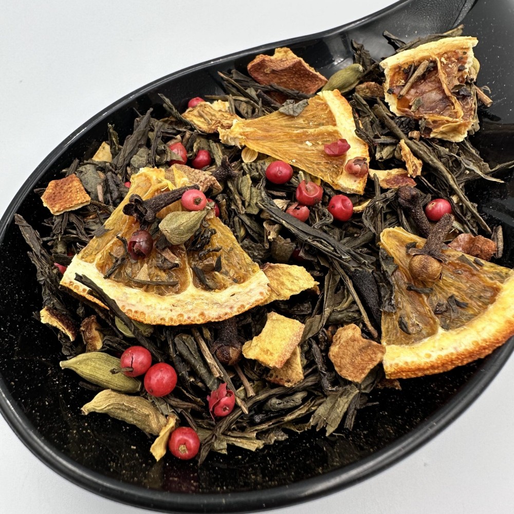 100% Mixed Tea ~ Four Seasons ~ Green Tea Loose Herbal Tea blend - Superior Quality