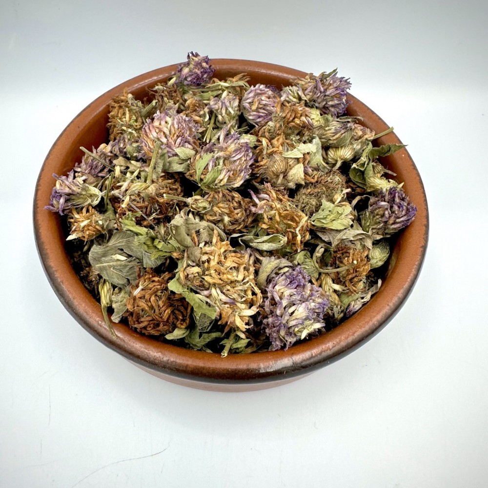 100% Dried Red Clover Loose Herbal Tea - Trifolium Pratense - Superior Quality