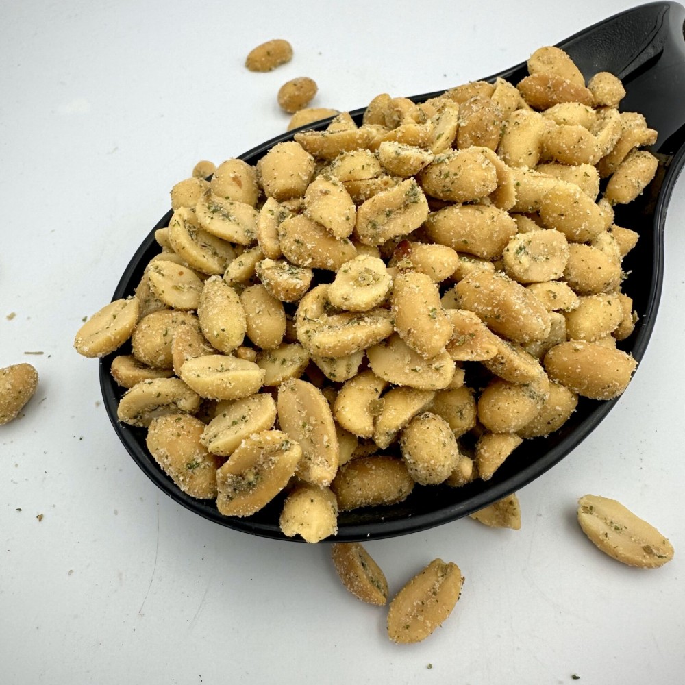 Peanuts with Oregano Flavor (Salted - Roasted) Superior Quality Superfood&Nuts