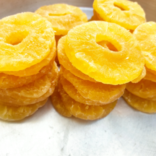 100% Raw Pineapple Slices with Sugar - Ananas Comosus / Ring Slices / Superior Quality / Sugar Added