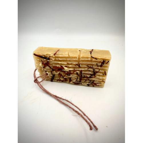 100% Handmade Natural Red Sandalwood & Rose Soap With Greek Olive Oil Soap - Herbal Body Care Soap - Superior Quality Skin texture Soap